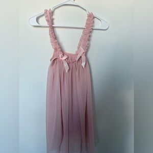 Cute pink sheer top/dress